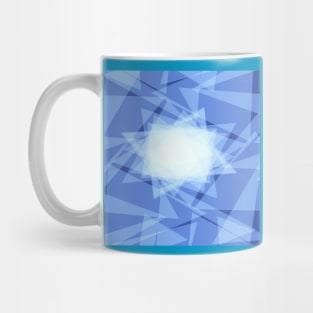 Geometric Snowflake Mug